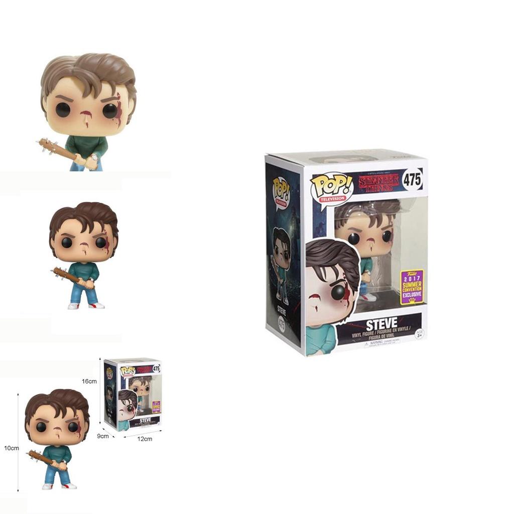 Pop Stranger Things Dustin Steve Figure Toy Mini Movie Characters Collection
