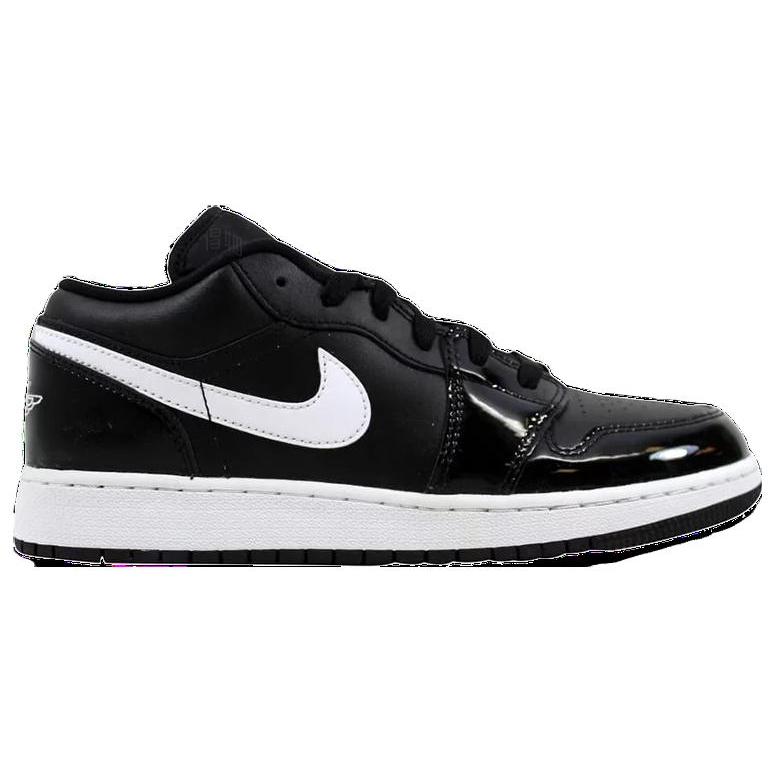Jordan Air Jordan 1 Low Винтажные Баскетбольные Кроссовки Женские Черно-Белые 553560-002