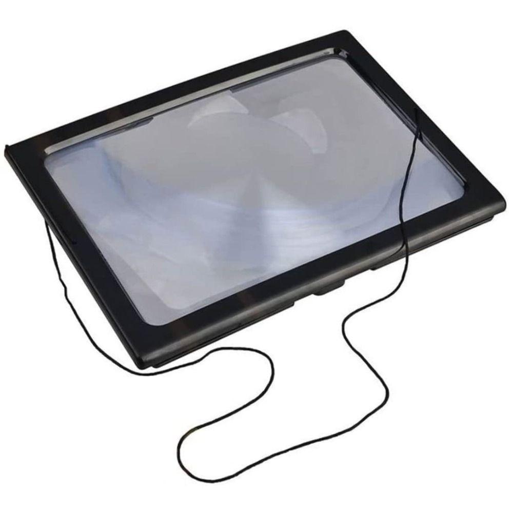 Durable Hands Free Magnifier Reading 3X Magnifying Glass  Gifts for Elderly