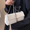 High-end Design Fashion Chain Crossbody Bag French Retro Soft Leather Pop All-match Shoulder Bag Women Commute Small Square Bag