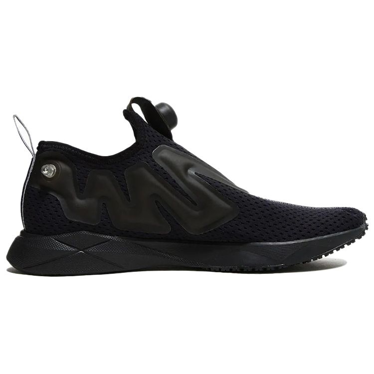 Reebok Pump Supreme Удобная Ткань Низкий Верх Кроссовки для Бега Унисекс кроссовки Черный CN1179