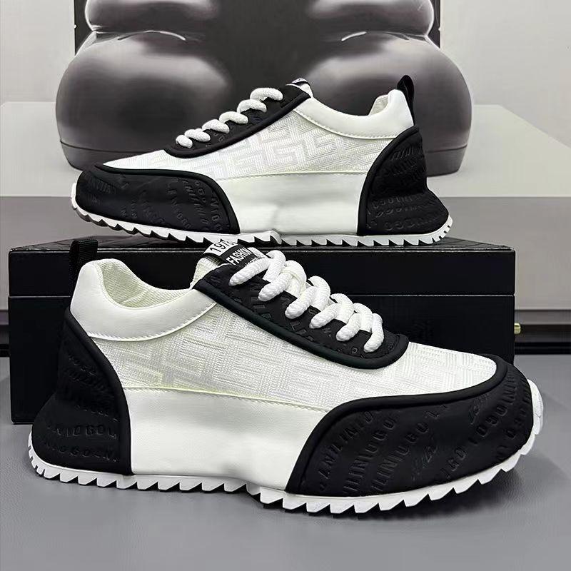 Exclusive Extra Large Size All-inclusive Casual Shoes Summer Mesh Platform Sports Men's Shoes Dad Shoes