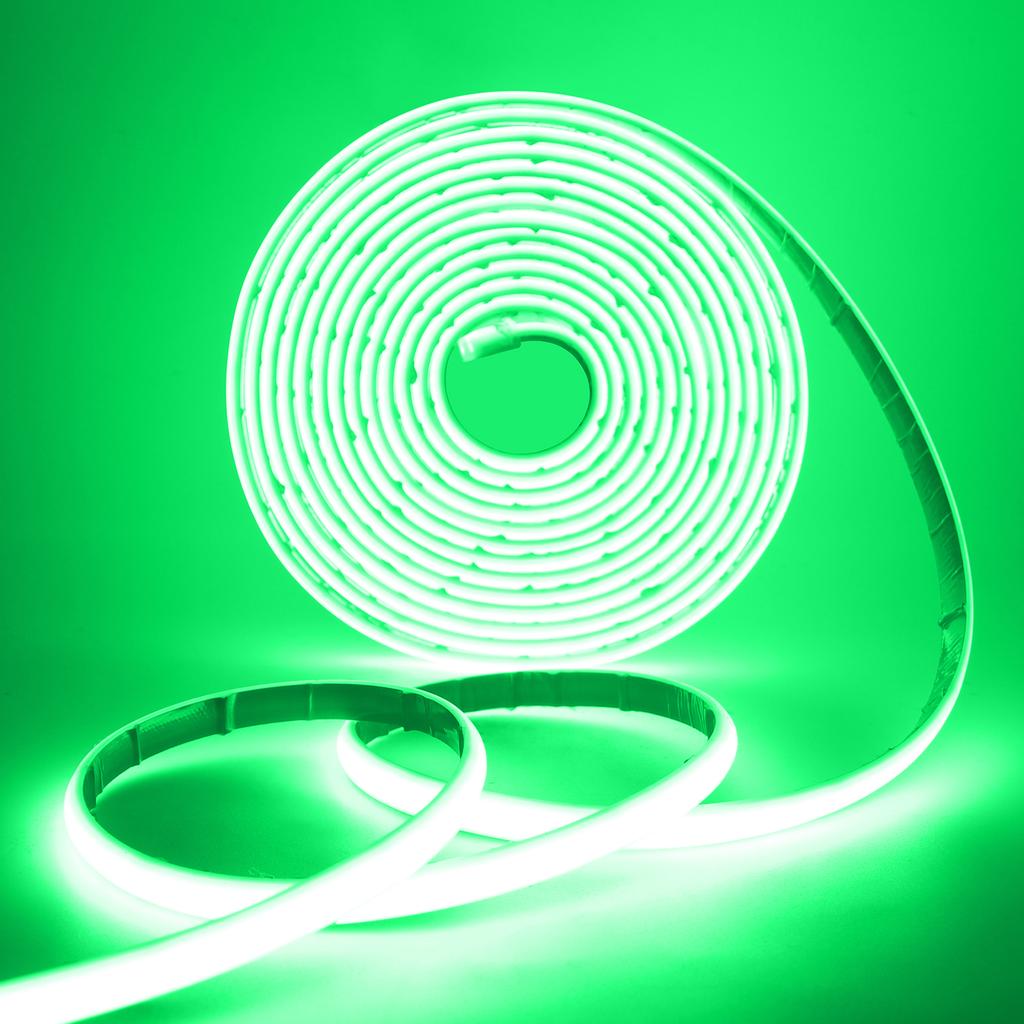 IP68 Solar Powered COB LED Neon Strip Light 24V 320LEDs/m High Density Flexible Ribbon Remote Control 1-10m Outdoor Garden Lamp