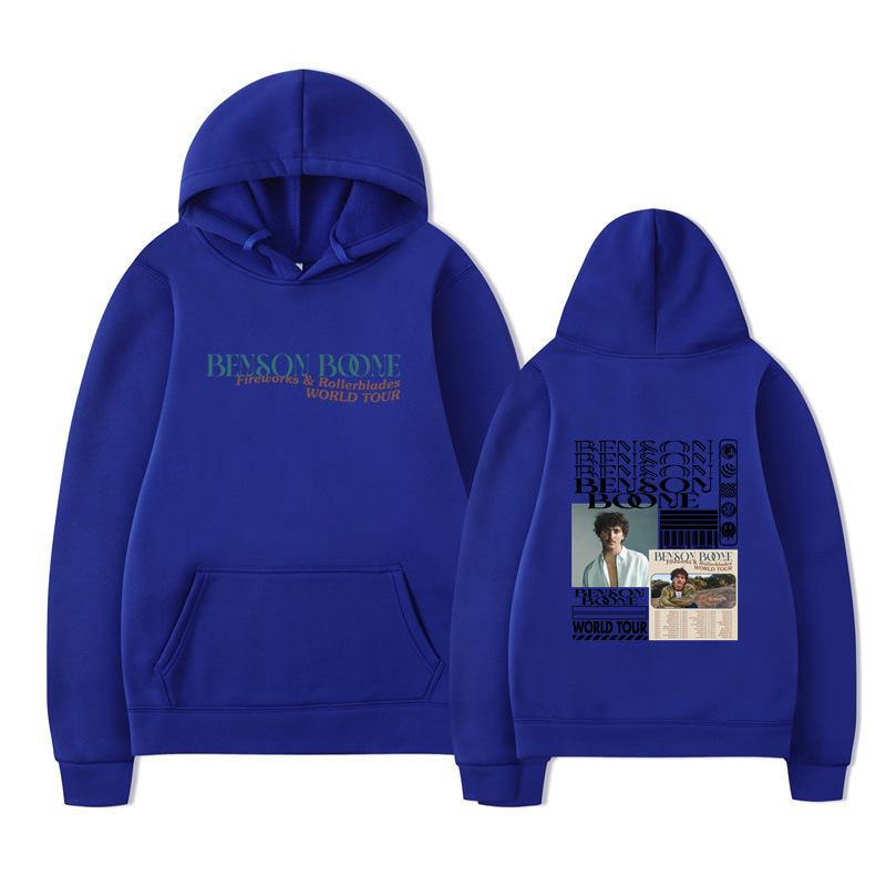 Hooded Sweater Harajuku Funny Benson Boone Sweater, Long Sleeve Pullover For Men And Women