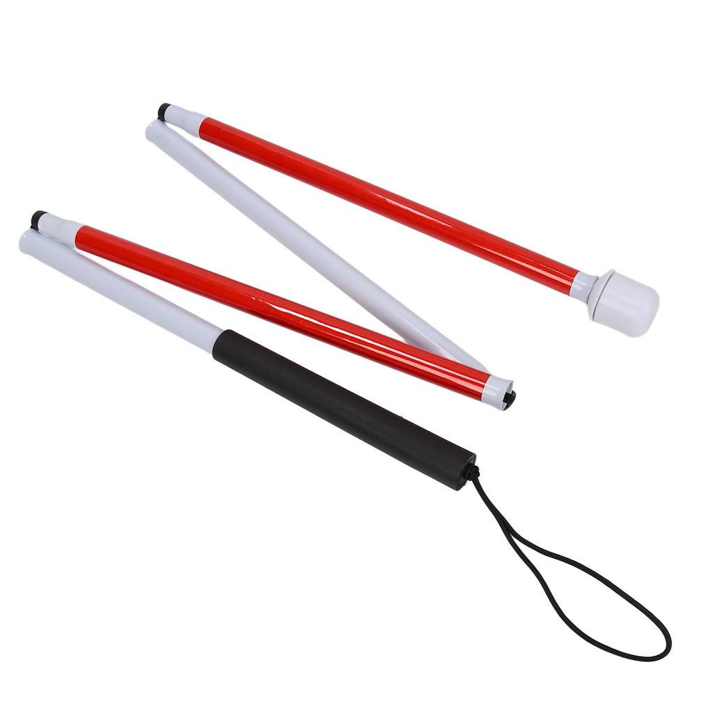 Поводырь для слепых из алюминиевого сплава, портативная складная трость для слабовидящих и слепых людей