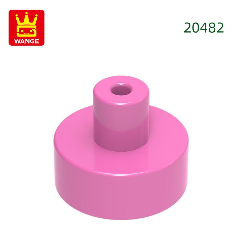 Нетоксичный 763 шт./Лот 20482 Круглый 1x1 С Штырем и Штырьковым Блоком Цветные Аксессуары Moc Совместимые С Кирпичами DIY Детская Игрушка Конструктор