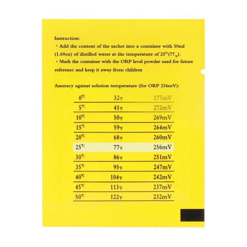 Калибровка ОВП-буфера, порошковый анализатор окислительно-восстановительного потенциала, калибровка тестовой ручки 256