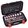 Набор торцевых ключей Suekage Tools 19 штук Pro-Auto 1/2" PA4019,