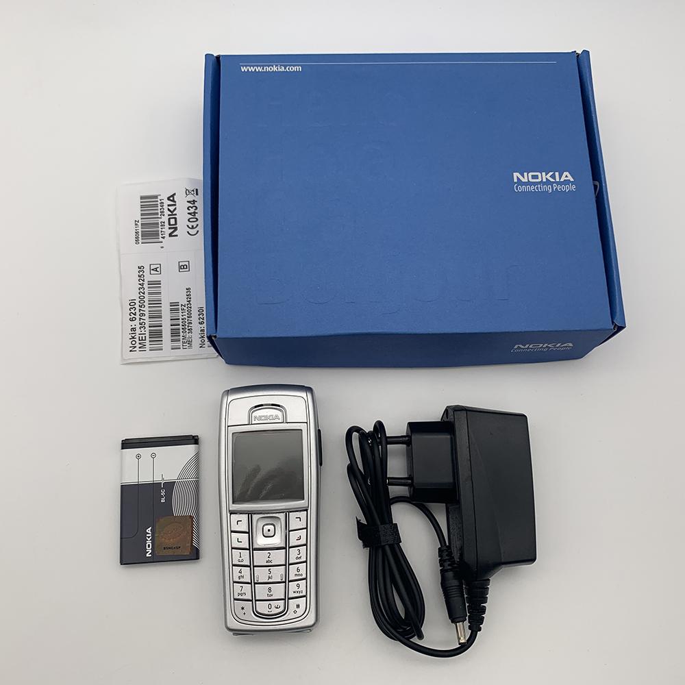 Восстановленный оригинальный мобильный телефон Nokia 6230i