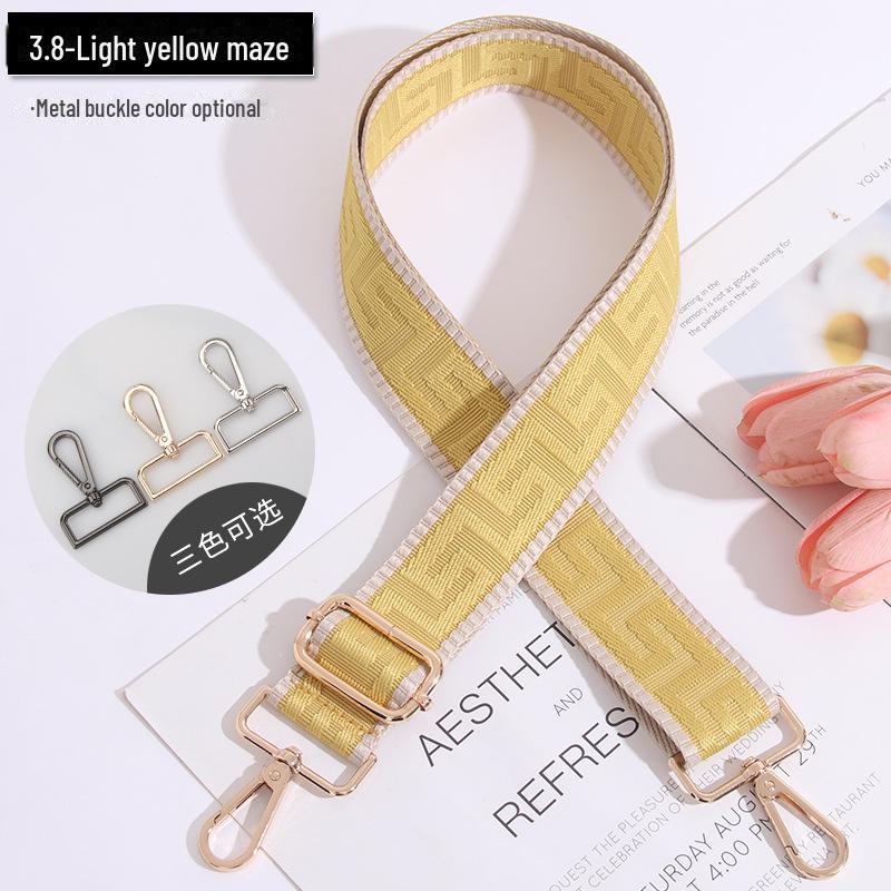 Регулируемый ремень для сумки через плечо в полоску – универсальный, широкий сменный ремень