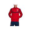 adidas Куртка с логотипом в стиле ретро, стойка, воротник, водонепроницаемая, дышащая, быстросохнущая, мужская, красная EH5729