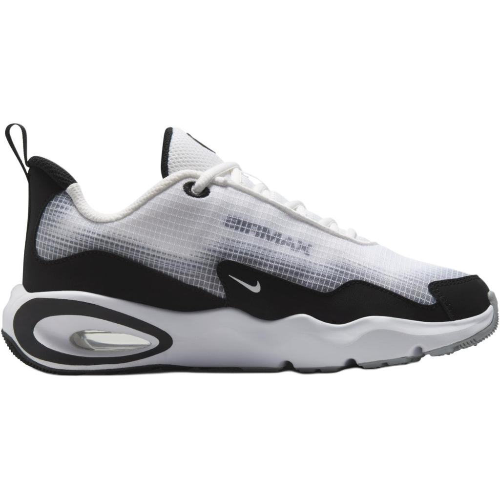 Nike Air Max Nova GS White Black Wolf Grey Kids Sneakers FN4446-103