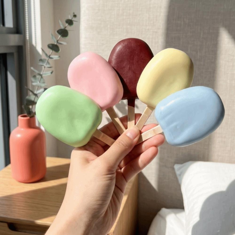 Slow Rebound Ice Cream Slow Rebound Toy Novelty Chocolate Ice Cream Squeeze Toy  Children Toys