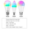 15 Вт TUYA Smart wifi лампа B22 E14 RGB светодиодная лампа E27 Alexa лампа Google Home 85-265 В CW WW волшебные лампочки с регулируемой яркостью голосовое управление