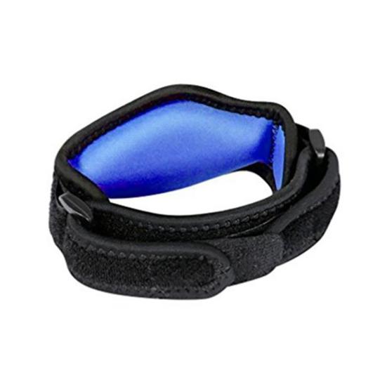 Женский Мужской Налокотник для теннисистов Локтевой ремень с губчатой подкладкой Профессиональная повязка на руку при тендините Спортивный бандаж для предплечья