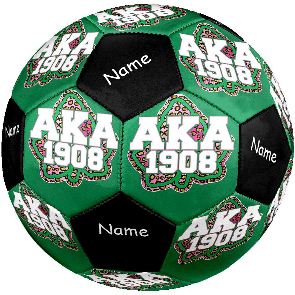 Custom Name AKA Theme Size 5 Soccer Ball, Suitable for Both Indoor and Outdoor Matches, a Gift Suitable for Everyone.