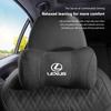 Suede Headrest Car Breathable Memory Foam Neck Pillow For Lexus RX300 IS200 IS250 ES350 Ct200h UX250h NX300h ES300h RX400h NX