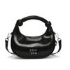 Pu Letter Decor Chic Small Duffle Shape Shoulder Bag Casual Daywear Bags Travel