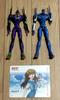 [USED] Sega Evangelion Figures Unit 00 Kai, Unit 01, Asuka Mouse Pad