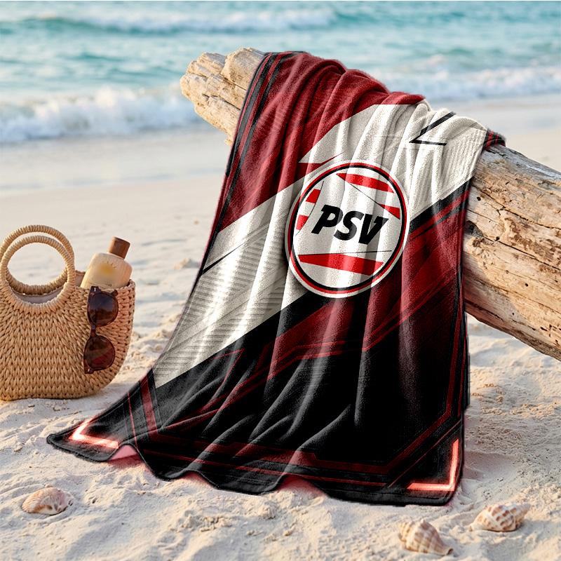 PSV Eindhoven FC Print Microfiber Beach Towel Quick Dry Absorbent Large Towel For Beach Swimming Travel