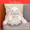 Ear Long Cute Floral Dress Plush Rabbit Doll Toy For Room And Sofa Decoration