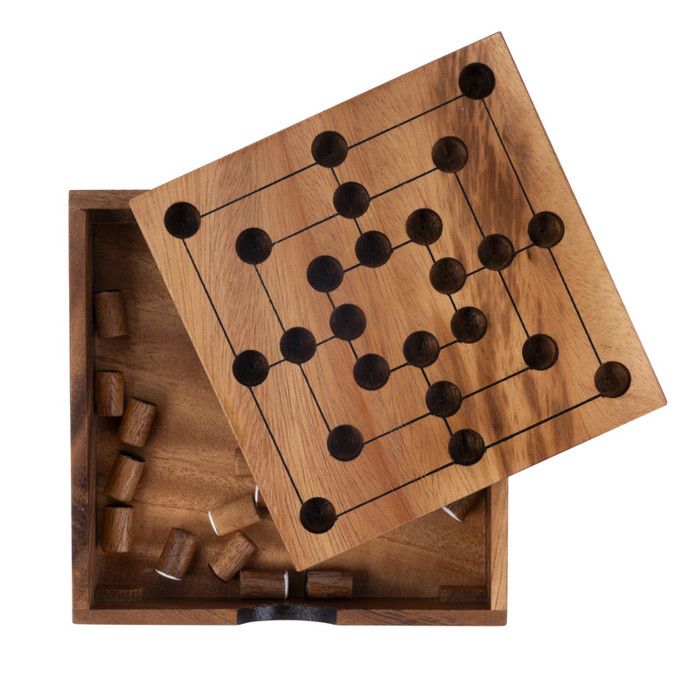 Настольная игра - ENGELHART - Шашки - Акация - Экологичная - 2 игрока - 6+ лет
