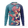 Пелагический Рыболовный Костюм UPF 50+ Мужская Рыболовная Рубашка с Капюшоном Летняя Защита от Солнца Спортивная Одежда Длинный Рукав Дышащая Футболка