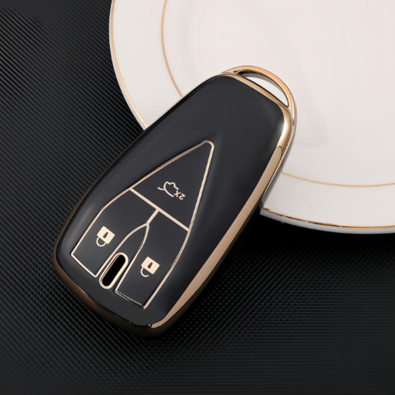 3/4/5 Кнопок Пномпень Чехол для ключа-пульта автомобиля Ракушка Брелок Защитная сумка Держатель для Changan CS35 Plus CS55 Plus CS75 Plus 2019 2020