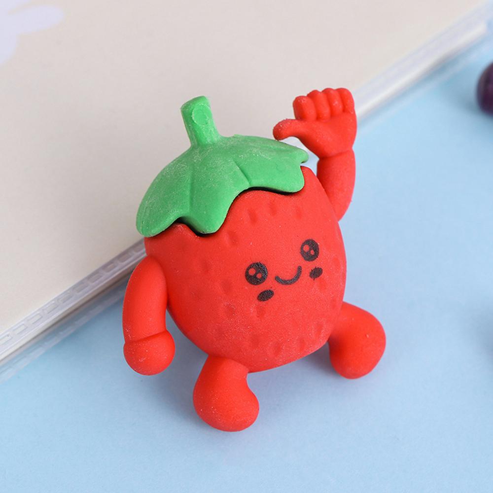 1 шт. мультяшный милый кавайный конфетный цветной резиновый ластик новинка канцелярские принадлежности для офиса и школы