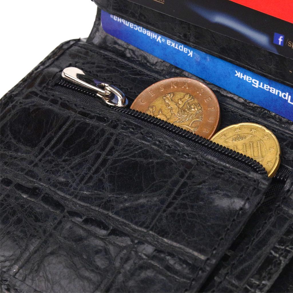 Оригинальное мужское портмоне из натуральной фактурной кожи CANPELLINI Purse 21502 Черное