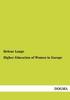 The Higher Education of Women In Europe Book