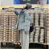 New retro corduroy cotton-padded coat for women's winter small loose thickened warm bread clothes cotton clothes