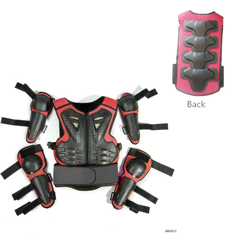 Kids Protective Gear Set Skiing Rollerblading Mountain Biking Outdoor Adventure Elbow Knee Shin Waist Pads