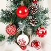 Shiny Christmas Ball Ornaments Electroplated Hanging Decoration Accessories for Christmas Tree Scene Layout Holiday Party Home