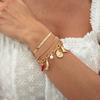 Ingemark 3Pcs/Set Boho Conch Boot Chili Pendant Bracelets for Women Trend 2026 Vintage Charm Chain Bangles Couple Jewelry Gift