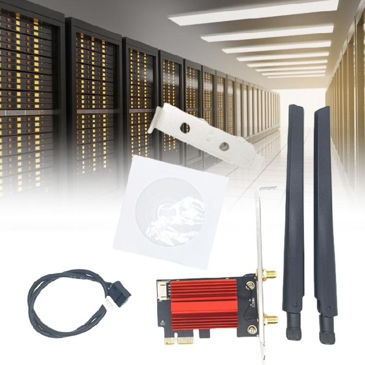 Беспроводной сетевой адаптер WiFi 5 1200 Мбит/с, сетевая карта, двухдиапазонный 2,4 ГГц / 5 ГГц, 802.11AC, совместимый с Bluetooth, для настольного компьютера