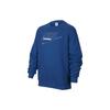 Nike Sweatshirt Letter Round Neck Casual Long Sleeve Kids Tops Blue FN9095476