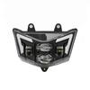 Для мотоцикла Kawasaki светодиодная фара с ближним и дальним светом Мотокроссовая фара D-Tracker 125 KLX125 150 2010-2016 KLX450R 2008-2026