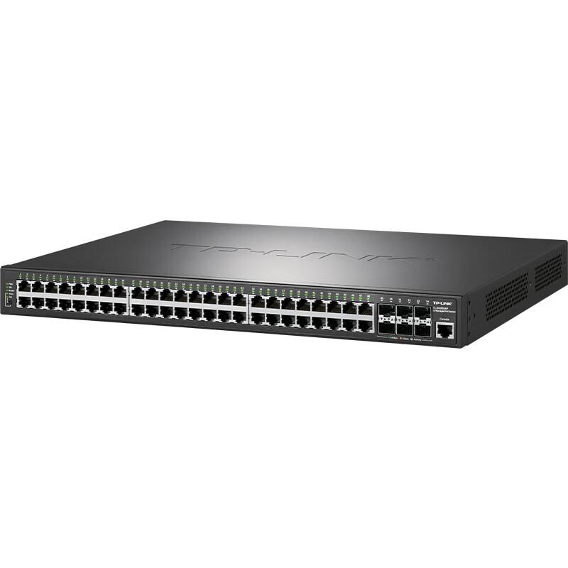 TP-LINK 48G PoE+ Managed L3 Enterprise Switch with 6x 10G SFP+ Uplinks