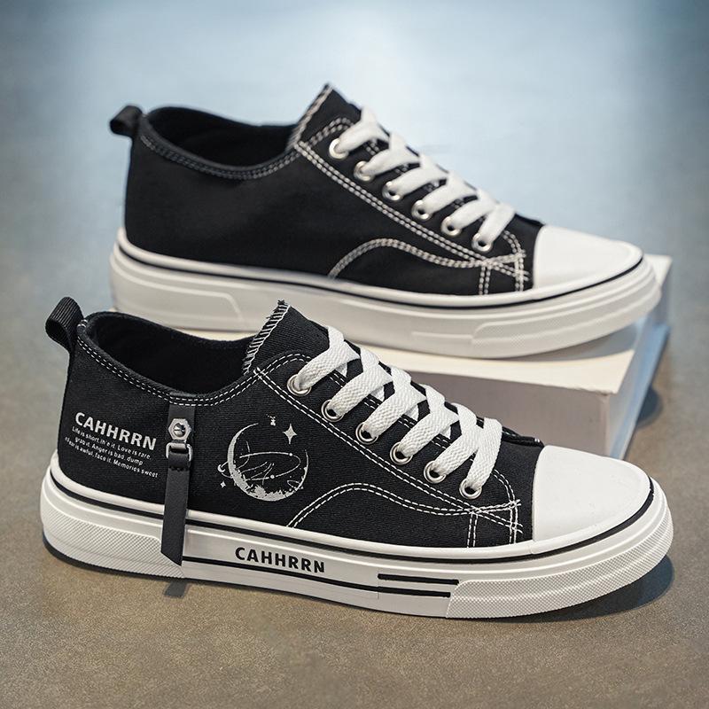 Мужская парусиновая обувь, дышащая оригинальная обувь для сноубординга, классические тканевые туфли для студентов, низкие кроссовки