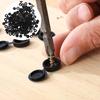 100Pcs Plastic Screw Caps Decorative Cover Up Screw Defects Tough Waterproof for Home Ship School Furniture Repair