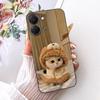 For Tecno Spark Go 3 5G Case Cute Cat Painted Capa for Tecno Spark GO3 KN3 Pop 20 Soft Silicone Bumber Shell for Sparkgo 3 Funda