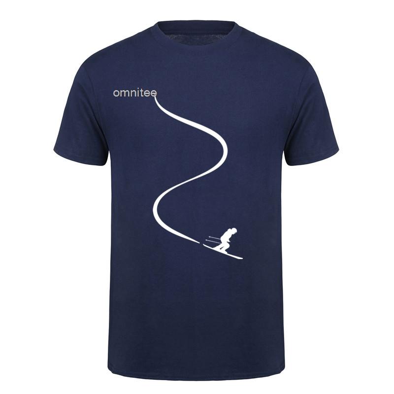 Cool Skiers Unisex Unisex Snow Skiing Ski TShirt Short Sleeve Birthday Gift Summer Style Unisexs Clothing T Shirts HJ040