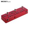 MOSKYAudio DC5 6-in-1 Guitar Multi-Effects Pedal Delay + Chorus + Distortion + Overdrive + Booster