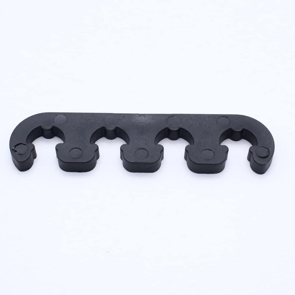 Shufearo 7Mm 8Mm Plastic Spark Plug Wire Separator Divider Loom for Universal Black Separator Divider