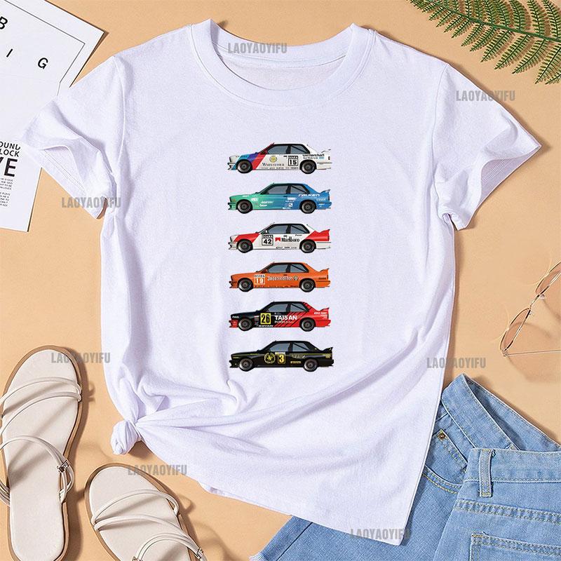 Футболка Cars Культовое ТВ Команда А Генерал Ли Кит Бэтмобиль Охотники за привидениями Назад в будущее 6615X Мультяшная мужская футболка Хипстерская Y2k футболка