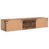 Wall Mounted Wooden Cabinet Reclaimed Wood Look 150 x 39 x 30 cm Engineered Wood