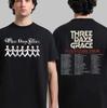 Three Days Grace Футболка с тура Alienation Tour 2026 Футболка с концерта в Северной Америке