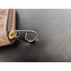 Good condition COACH signature round zipper long wallet