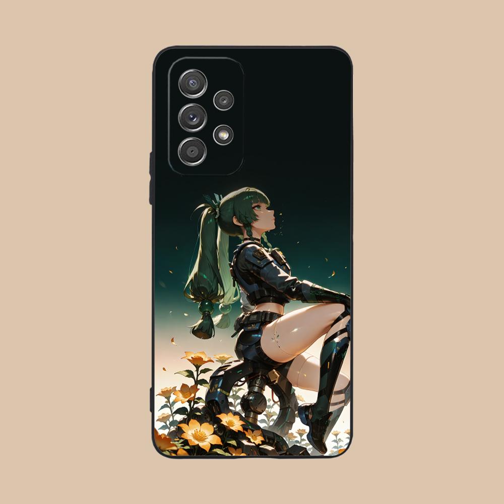 Чехол для телефона Zenless Zone Zero QingYi для Samsung Galaxy M55 54 42 35 34 33 32 23 22 15 14 13 12 F55 5G Цветной чехол для мобильных телефонов